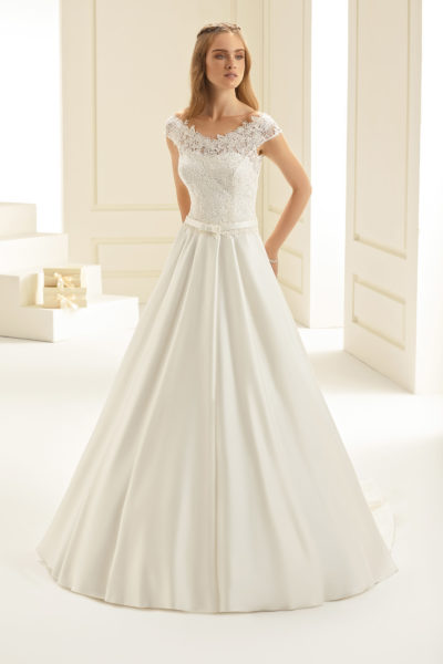 Brautkleid Bianco Evento 2019 Bridal Dress AMELIA 1 Bei Sabines Brautmode Schwaebisch Gmuend
