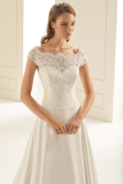 Brautkleid Bianco Evento 2019 Bridal Dress ARIZONA 2 Bei Sabines Brautmode Schwaebisch Gmuend