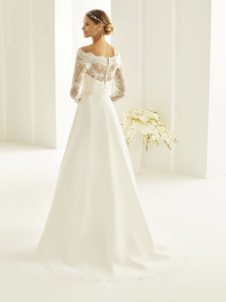 Brautkleid Bianco Evento 2019 Bridal Dress HEIDI 3 Bei Sabines Brautmode Schwaebisch Gmuend