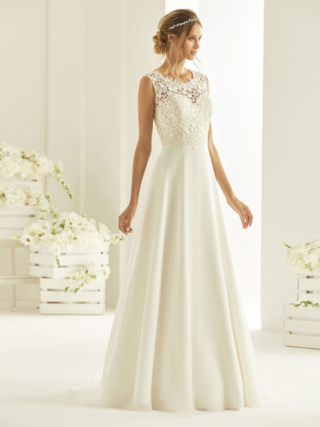 Brautkleid Bianco Evento 2019 Bridal Dress JOSEPHINE 1 Bei Sabines Brautmode Schwaebisch Gmuend