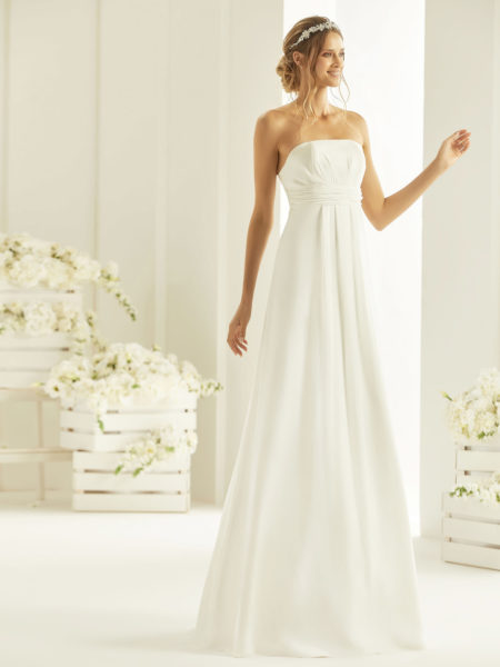 Brautkleid Bianco Evento 2019 Bridal Dress NEVE 1 Bei Sabines Brautmode Schwaebisch Gmuend