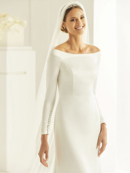 Brautkleid Bianco Evento 2019 Bridal Dress TIFFANY 2 Bei Sabines Brautmode Schwaebisch Gmuend