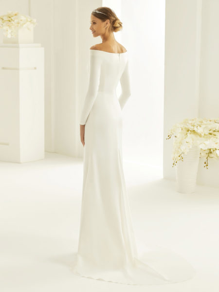 Brautkleid Bianco Evento 2019 Bridal Dress TIFFANY 3 Bei Sabines Brautmode Schwaebisch Gmuend