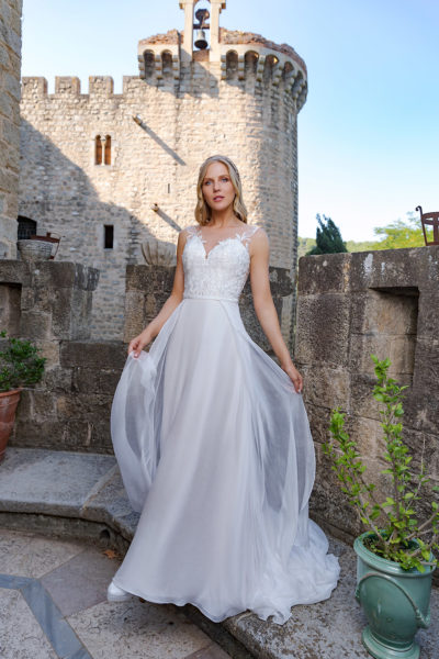 Brautkleid Hochzeitskleid Nadia B1936 1 Amera Vera 2019 Bei Sabines Brautmode In Schwaebisch Gmuend