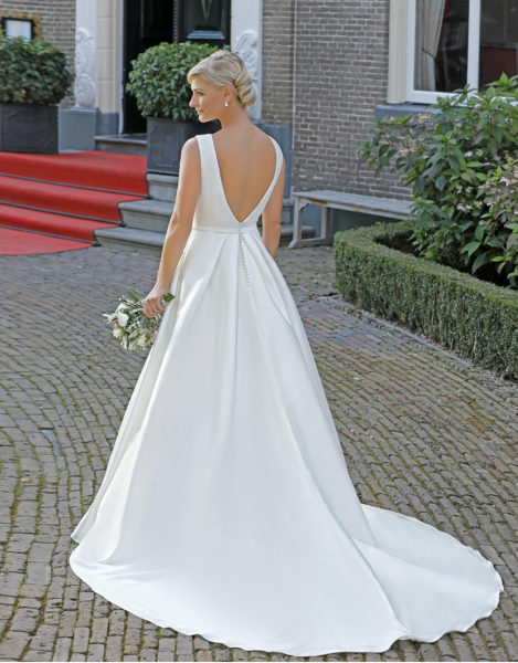 Brautkleid Hochzeitskleid Ivory 20067TA 1 Amelie 2019 Sabines Brautmode Schwaebisch Gmuend